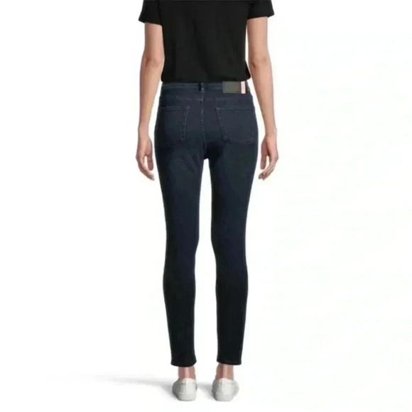 NWT Acne Studios Peg Jeans Blue Black - Picture 4 of 11